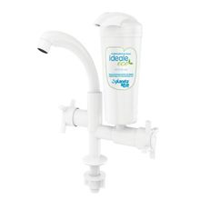 Purificador Ideale Eco Bancada Branco|Cromado Planeta Água