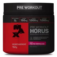 Pré Treino Horus Max Titanium Pote 150g Frutas Vermelhas