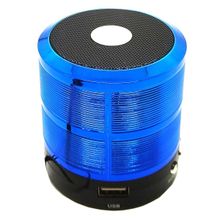 Mini Caixa De Som Portátil Bluetooth Mp3 Ws - 887 Azul