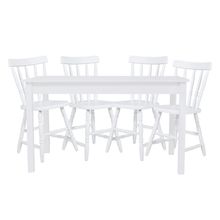 Mesa de Jantar Ditália com 4 Cadeiras JA-225