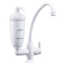 Torneira Bica Móvel Bancada Branca Acqua Bella Lorenzetti