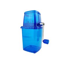 Triturador de Gelo Manual a Manivela Para Raspadinhas Drinks e Coquetéis em Acrílico Resistente