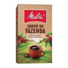 Café Tradicional Sabor da Fazenda Melitta Vácuo 500g