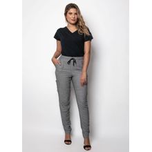 Calça Viscose Xadrez Preto | Pau a Pique PRETO - GG
