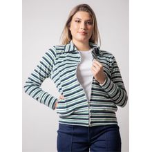 Casaco Listrado Plush Verde | Pau a Pique VERDE - XL