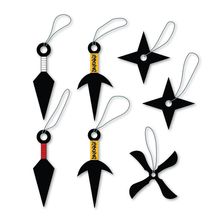 Enfeites Árvore de Natal - Armas Ninja