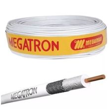 CABO PARA ANTENA E PARABOLICA COAXIAL RG6 67% MEGATRON