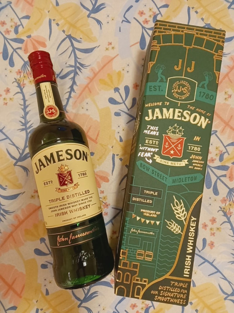 Whiskey Jameson Irish Tridestilado 750ml - Shop Coopera