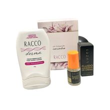Kit Creme de Mãos + Fluído endurecedor de unhas Racco (1977)