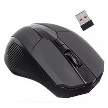 Mouse Sem Fio 1600 Dpi Rf 2,4ghz Ergonômico Usb