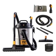 Aspirador De Pó E Água 1600w 20 Litros Gtw Inox 20 Wap Cor Prateado 220V