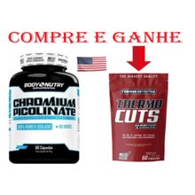 COMPRE CHROMIUM PICOLINATE 60 CAPSULAS E GANHE TERMOGÊNICO DE 60 CAPS.
