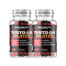 COMPRE 2x Pré Hormonal Testo Gh Dilated - 60 Cápsulas - F. Importada E GANHE TERMOGÊNICO DE 60 CAPS.