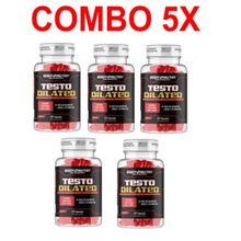 Combo 5xTesto Gh Dilated - 120 Caps. Linha Premium Menor preço