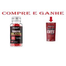 Testo Gh Dilated - 120 Caps. Linha Premium e Ganhe Thermo Cuts Menor preço
