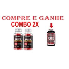 Combo 2x Testo Gh Dilated - 120 Caps. Linha Premium e Ganhe Chromax P250