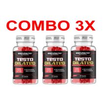 Combo 3xTesto Gh Dilated - 120 Caps. Linha Premium Menor preço