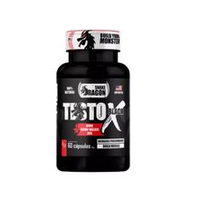Testo X Black 60 caps. Importado Ganho De Força Menor Preço