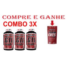 Combo 3x Suplemento Gh Testo 90caps - Importado e Ganhe Thermo Cuts