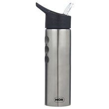 Garrafa Squeeze Academia Aço Inox Capa Neoprene To Go Mor