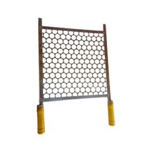 Grelha Galvanizada Tela Moeda Para Churrasqueira 50x40cm