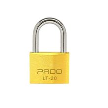 CADEADO PADO LATÃO LT 20 MM 2 CHAVES MACIÇO NÃO ENFERRUJA RESISTENTE SEGURANÇA