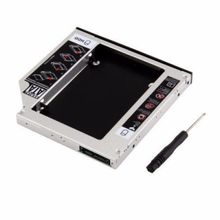 Adaptador Dvd P/ Hd Ou Ssd Notebook Drive Caddy 12.7Mm Sata