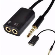 Cabo Adaptador P3 P2 Combo Fone E Microfone Headset