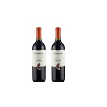 Kit Vinho Chilano Carménère Tinto Meio Seco Chileno 750ml 2u