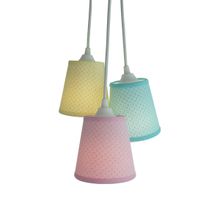 Lustre Pendente Cacho Candy Colors Arabescos Bivolt
