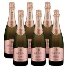 Kit 06 Unidades Espumante Monte Paschoal Brut Rosé 750ml