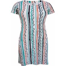 Vestido m/c estampado Verde | Pau a Pique VERDE - P