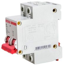 Disjuntor Bipolar 25A Steck