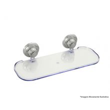 Prateleira Abs/Aluminio Design Cromado