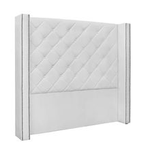 Cabeceira Cama Box Solteiro 90cm Vicenza Corano Branco - Sheep Estofados