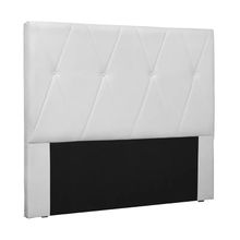 Cabeceira Cama Box Solteiro 90cm Aquilla Corano Branco - Sheep Estofados