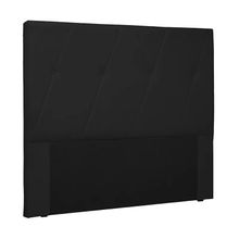 Cabeceira Cama Box Solteiro 90cm Aquilla Corano Preto - Sheep Estofados