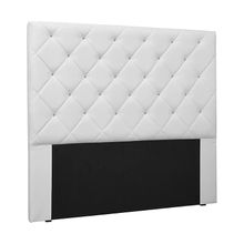 Cabeceira Cama Box Solteiro 90cm Tânia Corano Branco - Sheep Estofados
