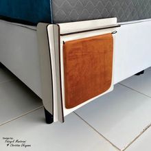 Arranhador de Gato para Cama Box B400 Bege/Terracota - Sheep Estofados