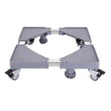 Suporte móvel para máquina de lavar, base móvel para secadora com ajuste de altura, base móvel universal