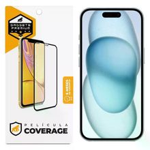 Película para iPhone 15 Plus - Coverage 5D Pro Preta - Gshield