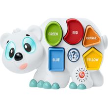 Brinquedo Interativo Urso Polar Com Luz e Som Fisher Price