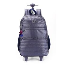Mochila Up4you Juvenil De Rodinha Roxo - Luxcel