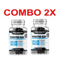 Combo 2x Testo-gh, Pote 120 caps. Body Nutry