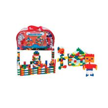 Sacola de  Blocos de Montar Plugando Ideias 1000 Peças