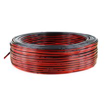 Cabo Polarizado para Áudio 2x2,50 -
 Vermelho 30 Metros