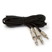 Cabo P2 Estéreo para 2 P10 Mono - 30 Metros
