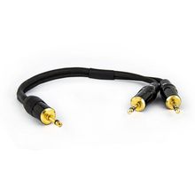 Cabo Adaptador P2 Mono Para 2 P2 Estereo - 10 Metros