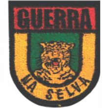 Bordado Termocolante Guerra na Selva