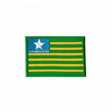 Bordado Termocolante Bandeira Piauí
